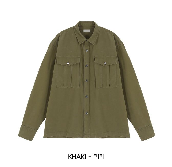 Berry Pocket Shirt Jacket