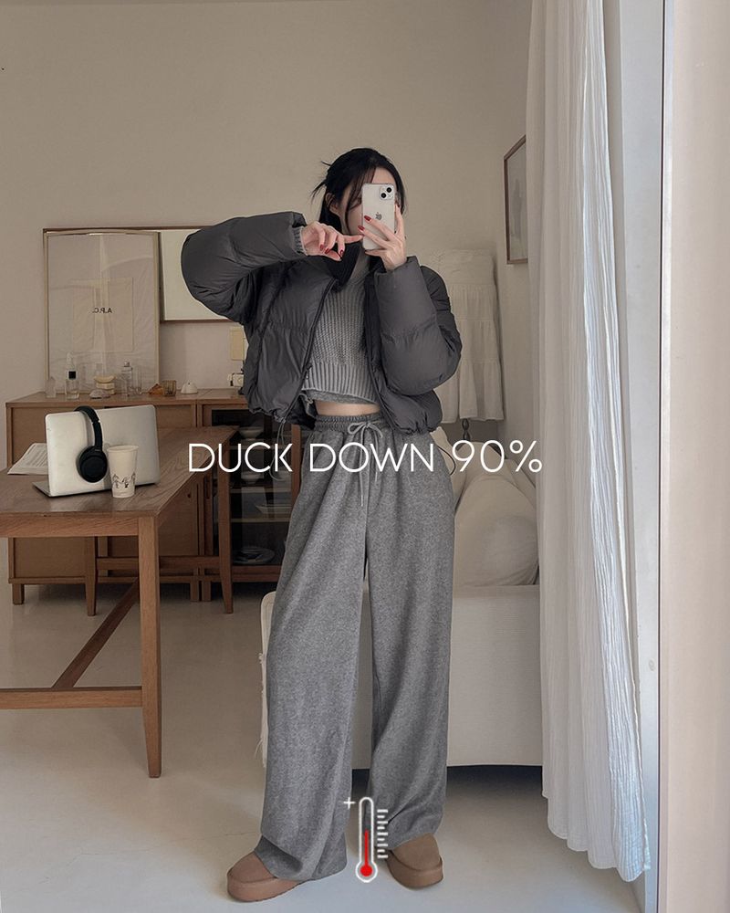 Duck down padded jumper