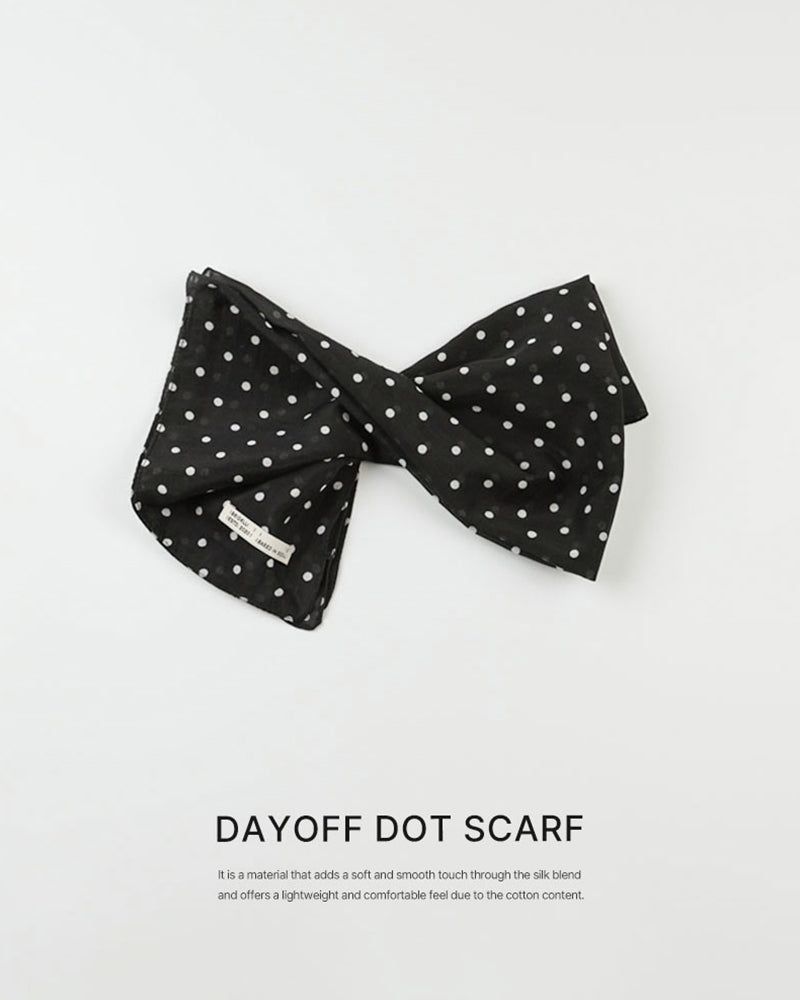 [ORIGINAL] Dayoff Dot Scarf