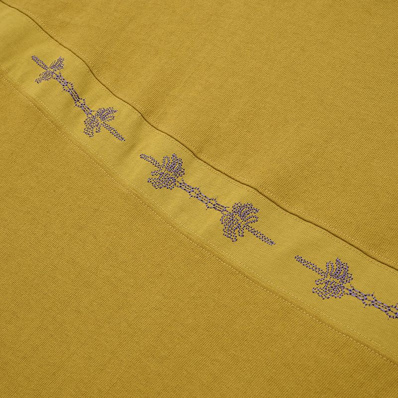 Sewing stuff half T-shirts / Mustard