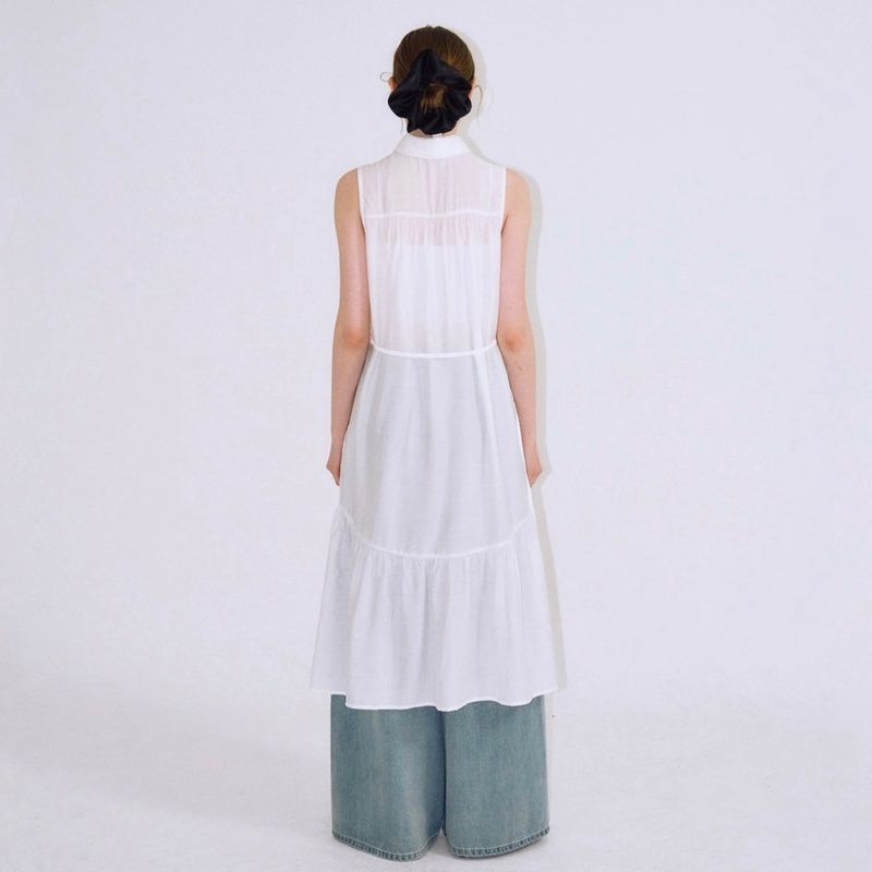 Long Shirt Dress - 2colors