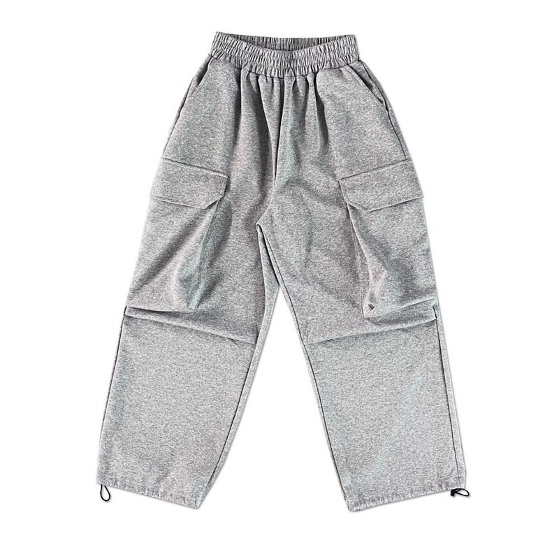 LMN Kerit Cargo Pocket Sweat Pants (Gray)