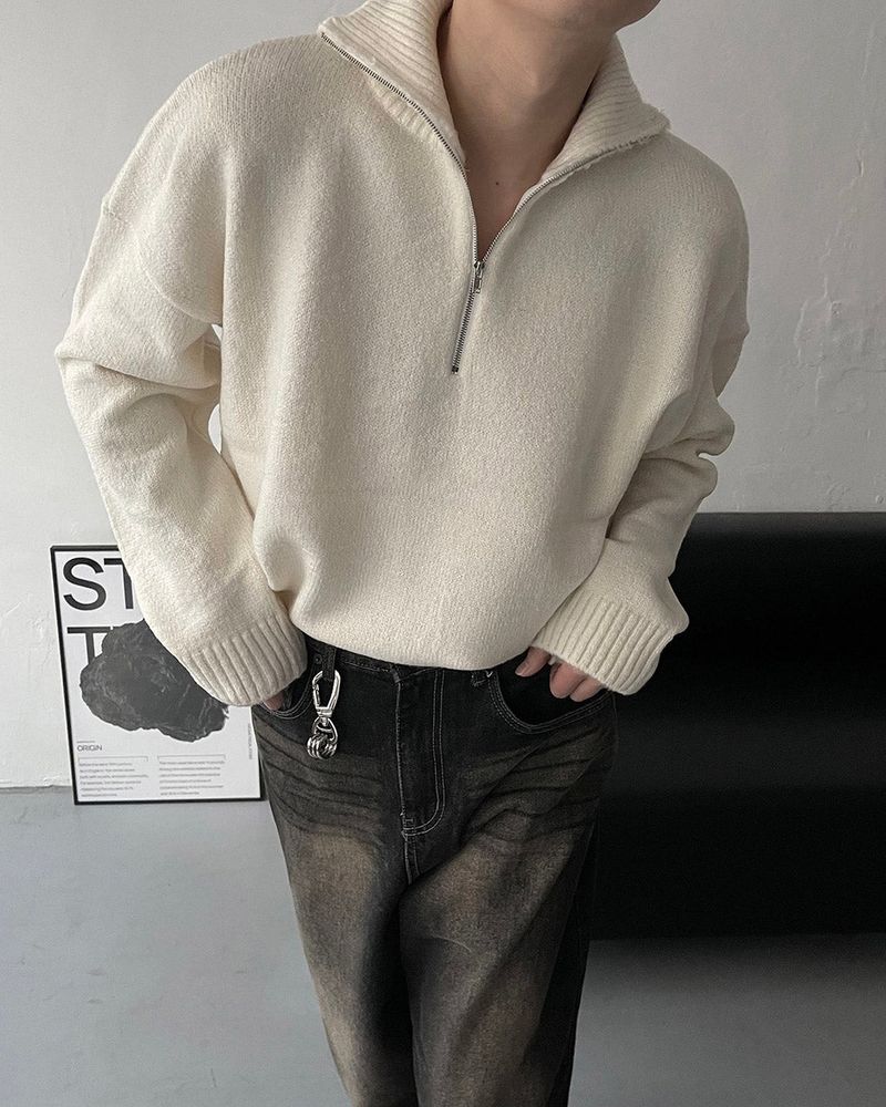 COZINESS（コジネス）の「ACN Oslo Half zip-up (5 colors)（Tops）」