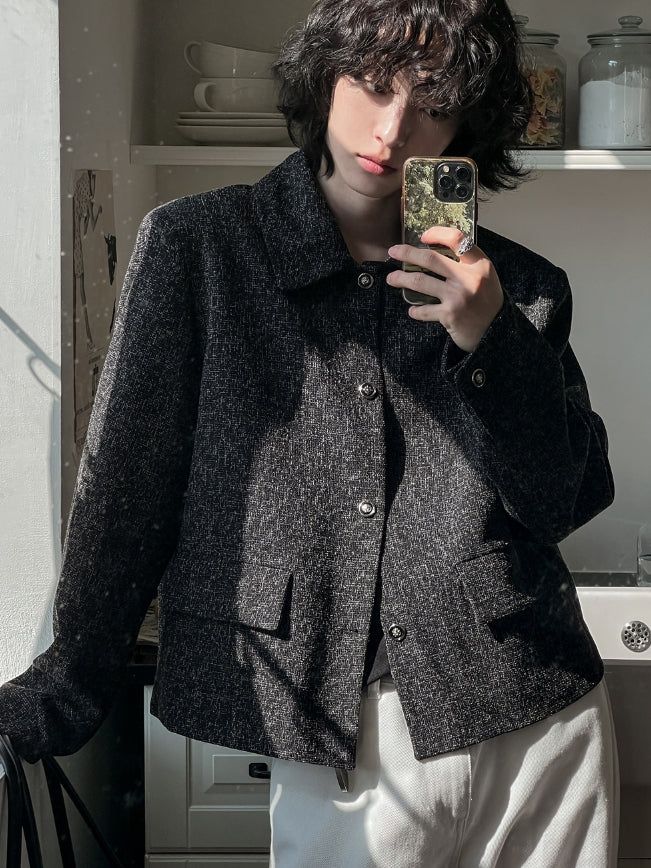 Bay Tweed Crop Jacket