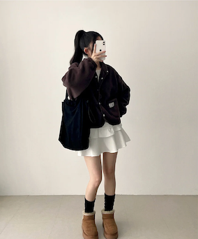 Bipol Golden Flare Cancanminiskirt
