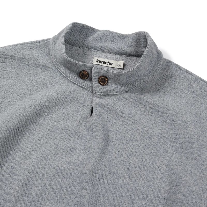 Surface fleece pullover / Gray