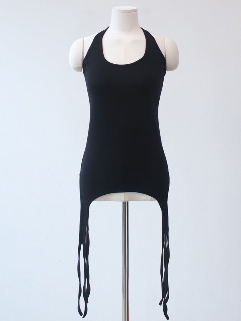 halter chilling top