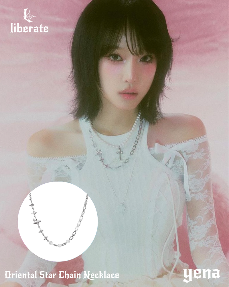 liberate（リベレイト）の「[StrayKids バンチャン, Yena Pick]オリエンタルスターチェーンネックレス（アクセサリー）」