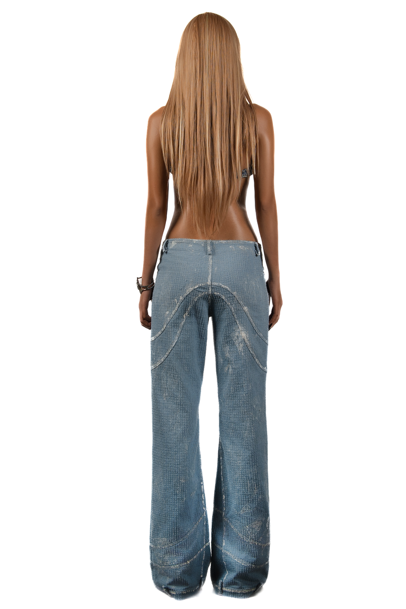 POP Infinity Denim Bra Top