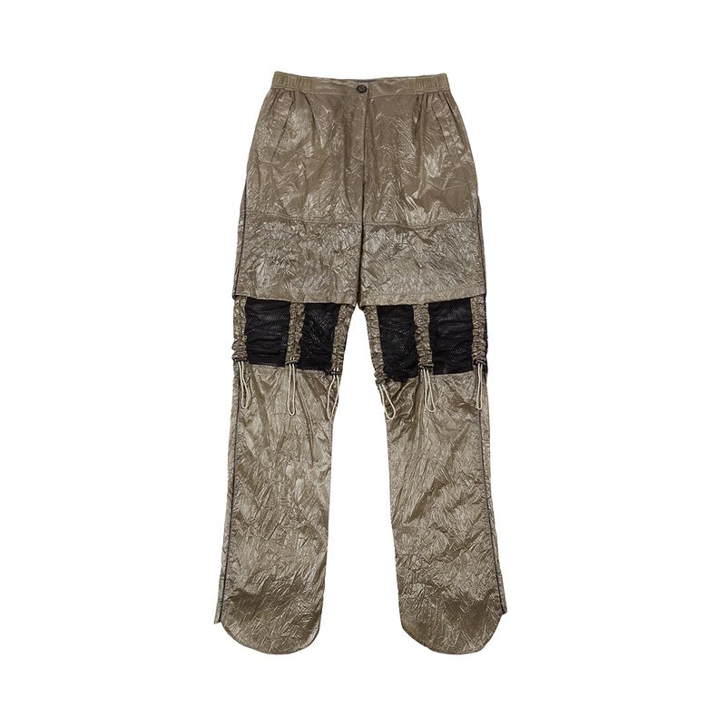 [24SS LSD COLLECTION] Nylon Mesh Drawstring Pants_Brown