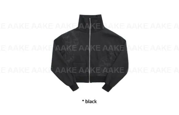 FLOWER PANEL HIGH-NECK JUMPER