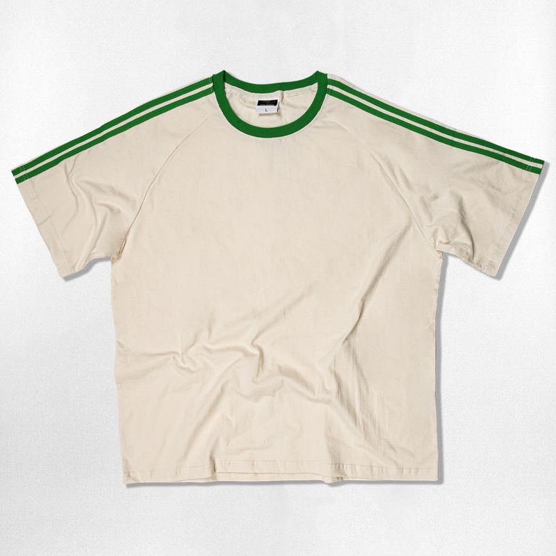 Usual 2line Track T-Shirts - 4COLOR