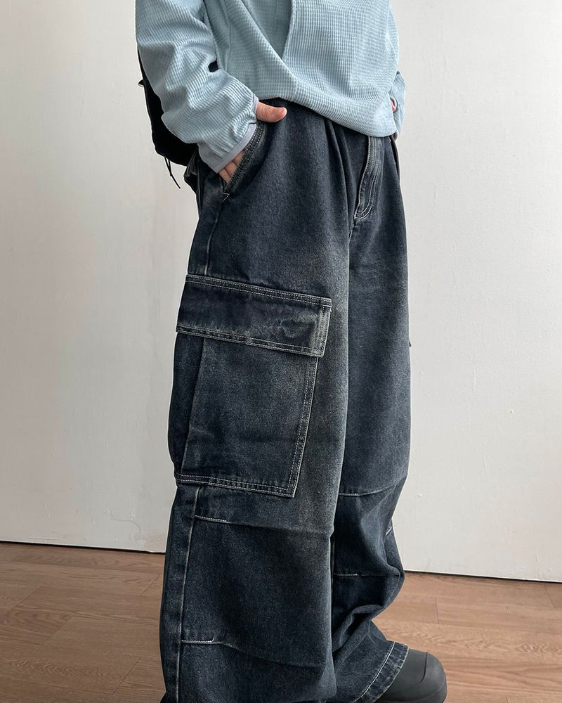 Verse Cargo Denim Pants