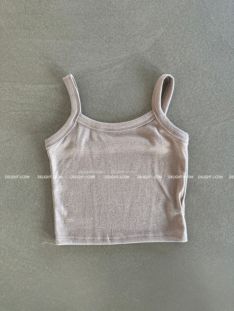 Pleasantly Thick Napping Cropped Sleeveless