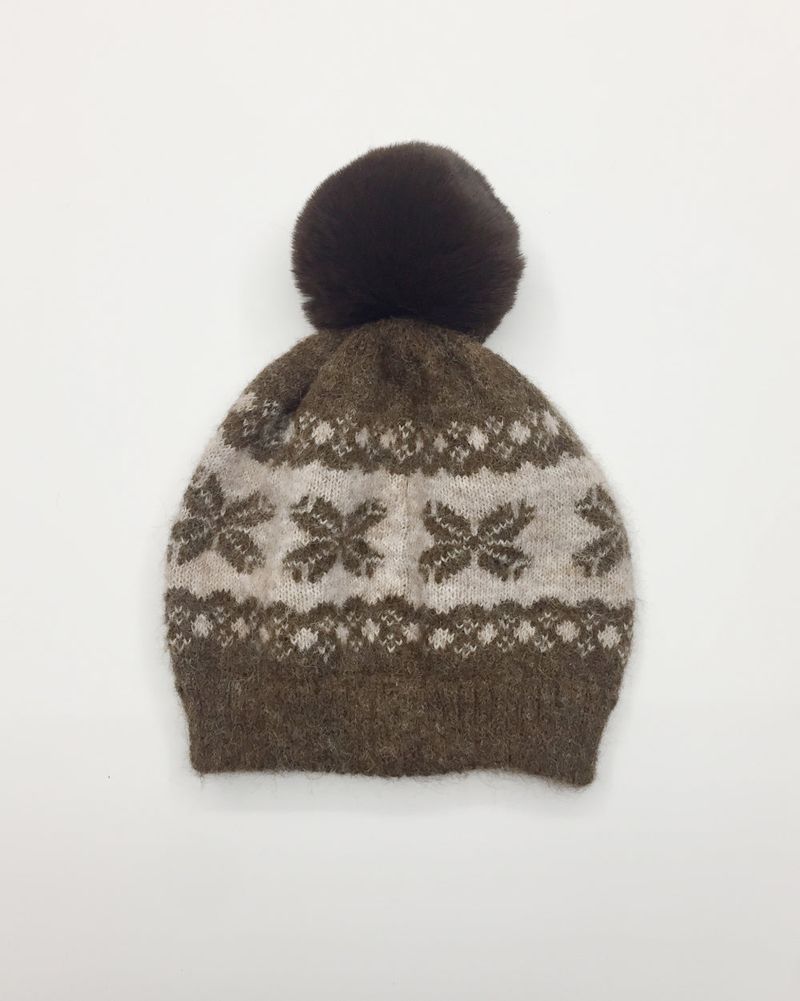 Nordic Pom-Pom Beanie (3color)
