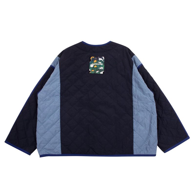 OVER FIT QUILLITING LINING JUMMPER (UNISEX)_SYS1JP01NV