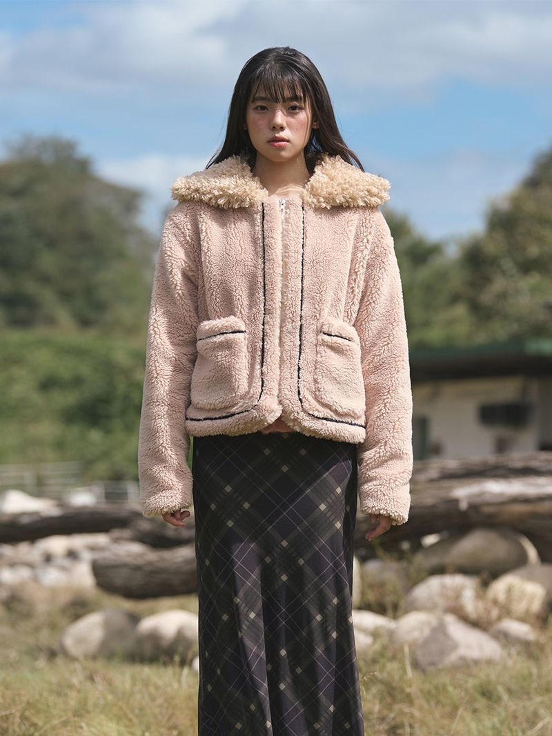 Fur-collar Dumble Jumper