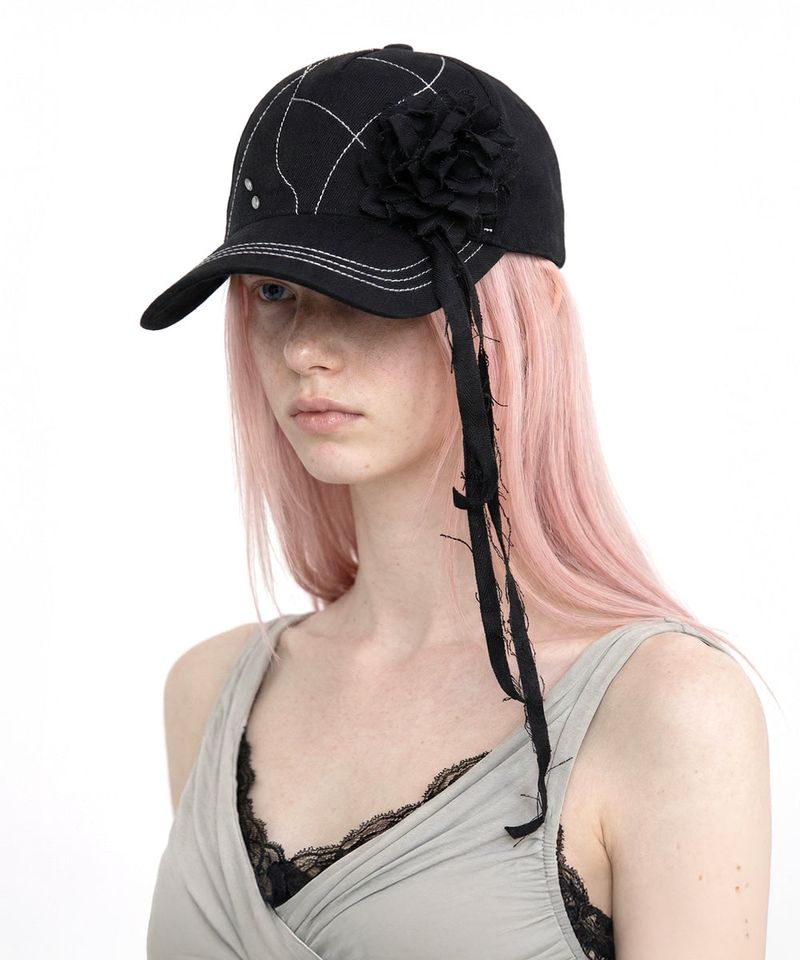 AND A ASH(アンダッシュ)の「26SS★ Cotton flower corsage(Accessories)」