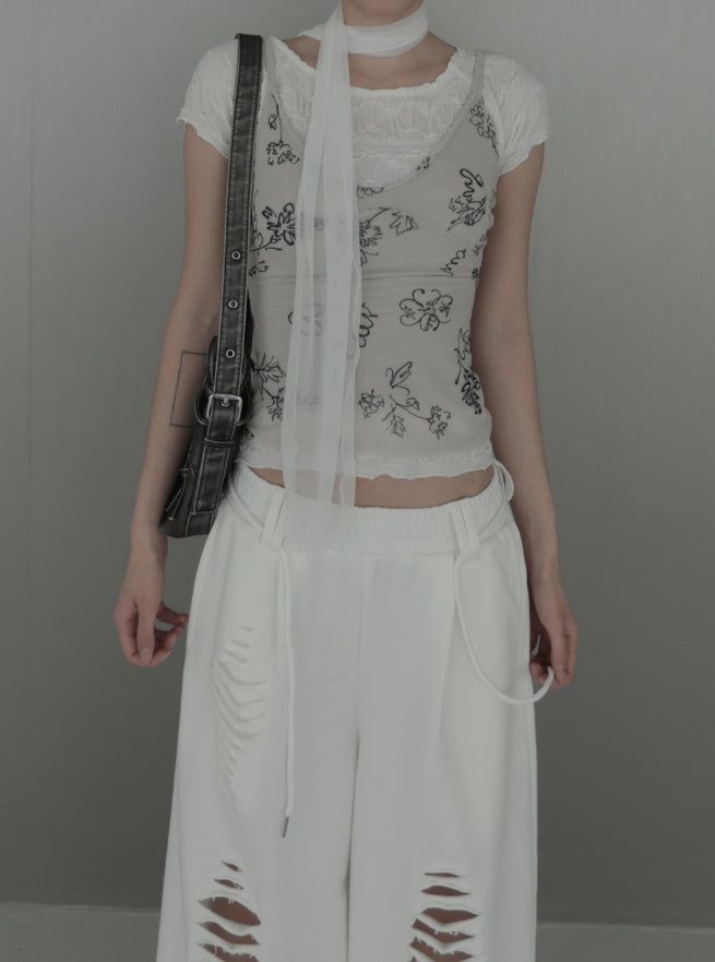mnem（ムネム）の「Nevly Summer Sheer Scarf（Fashion Accessories）」