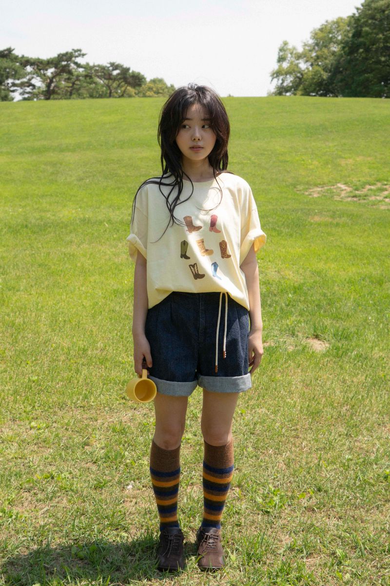 Country Pony（カントリーポニー）の「BOOTS half tee shirts（Tops）」
