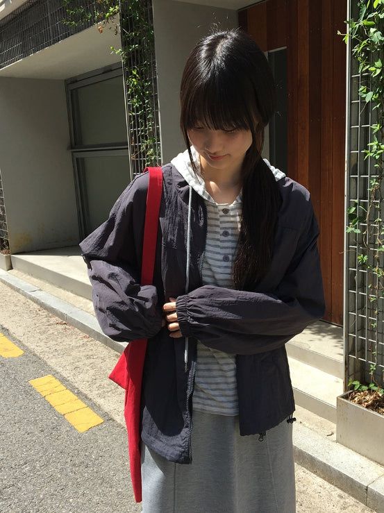 BAON（バオン）の「[unisex] Hidani Two-Way String Windbreaker Jumper（Jackets/Outerwear）」