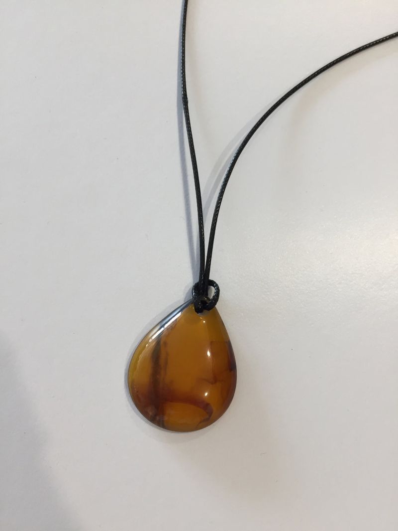 Homaika round cut necklace (2color)