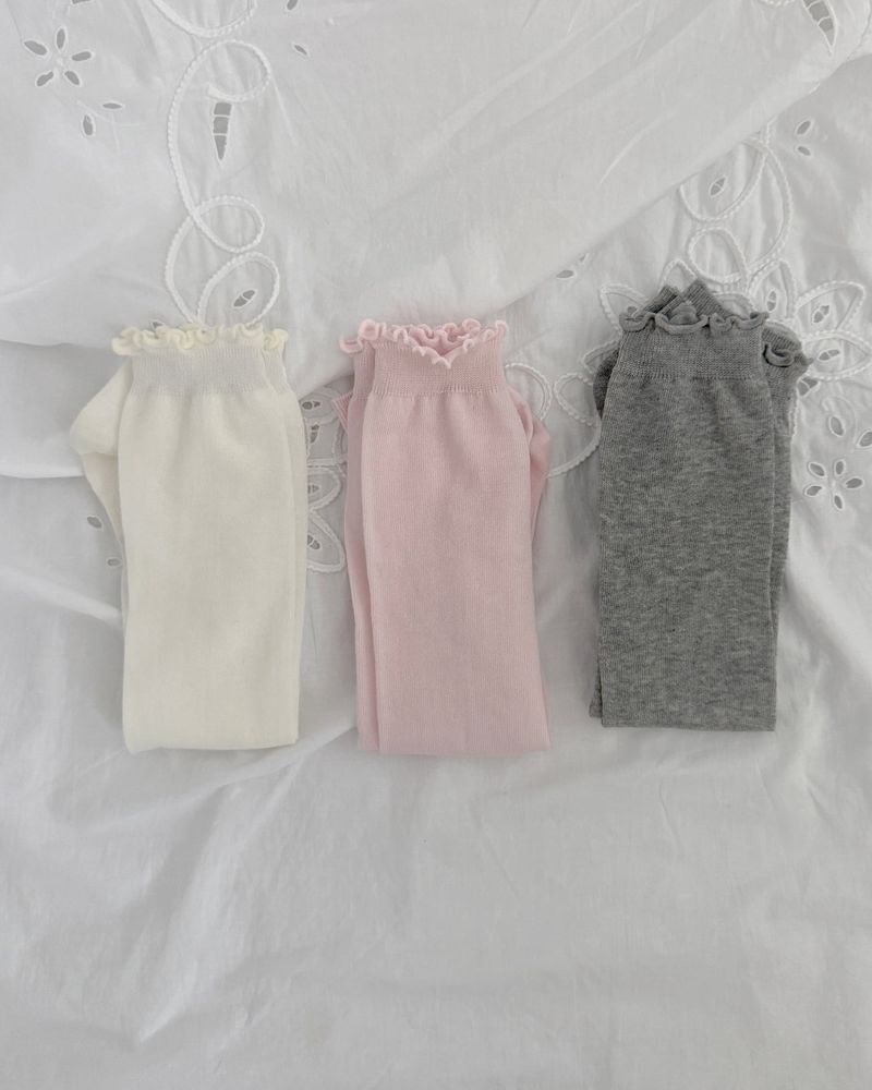 SUGAR FRILL LEG WARMERS