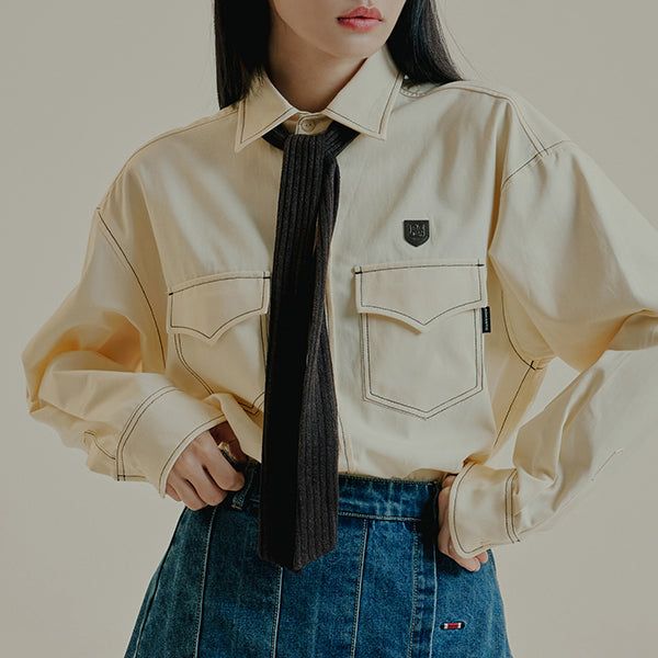 KNIT TIE OXFORD SHIRTS