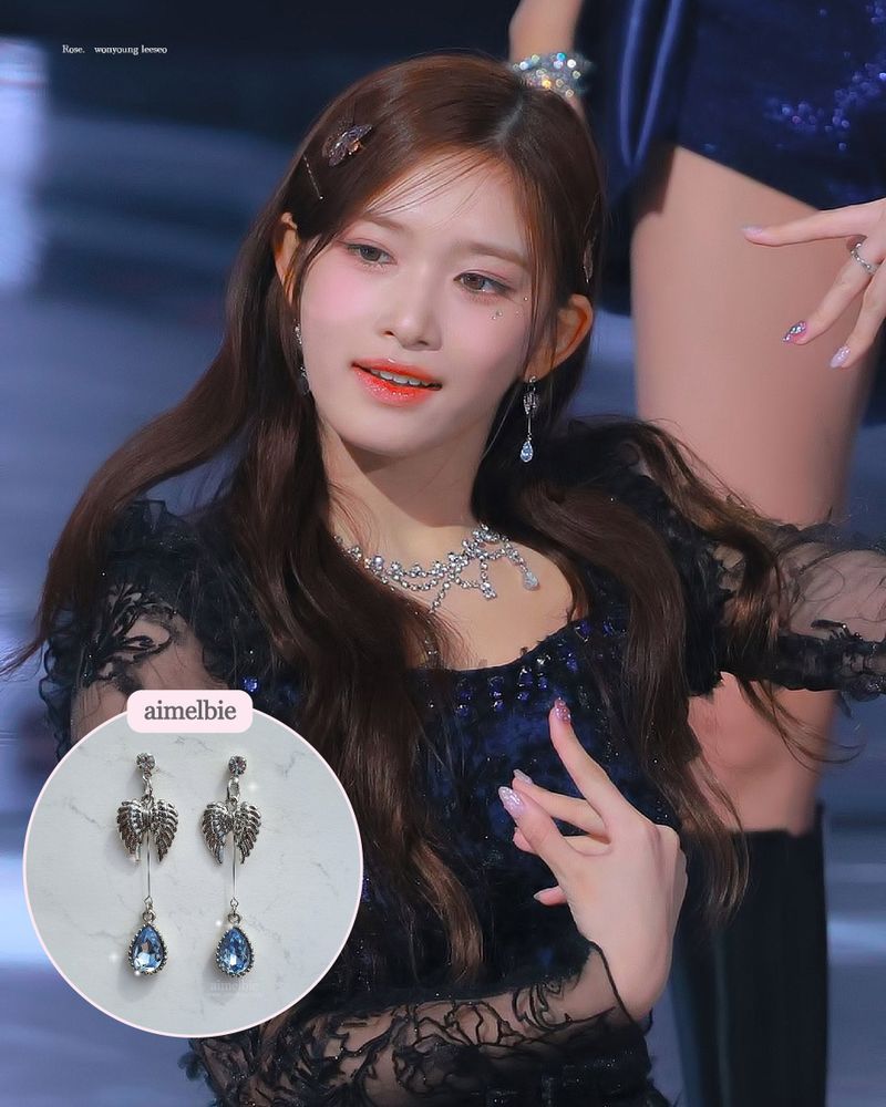 [IVE Leeseo Earring] The Angel Wings Earring