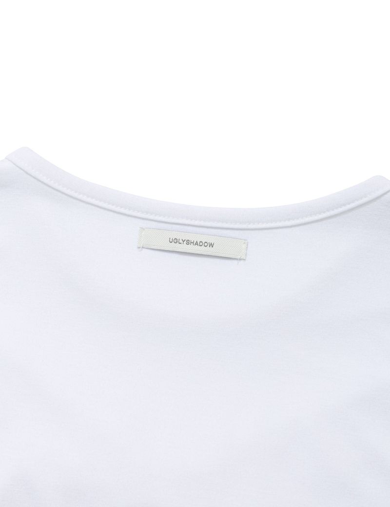 RIBBON T-SHIRT(WHITE)