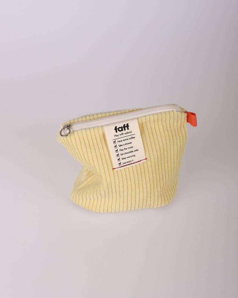 faff Pouch Corduroy Butter