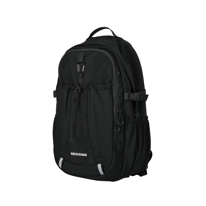 CARABINER MESH BACKPACK / BLACK
