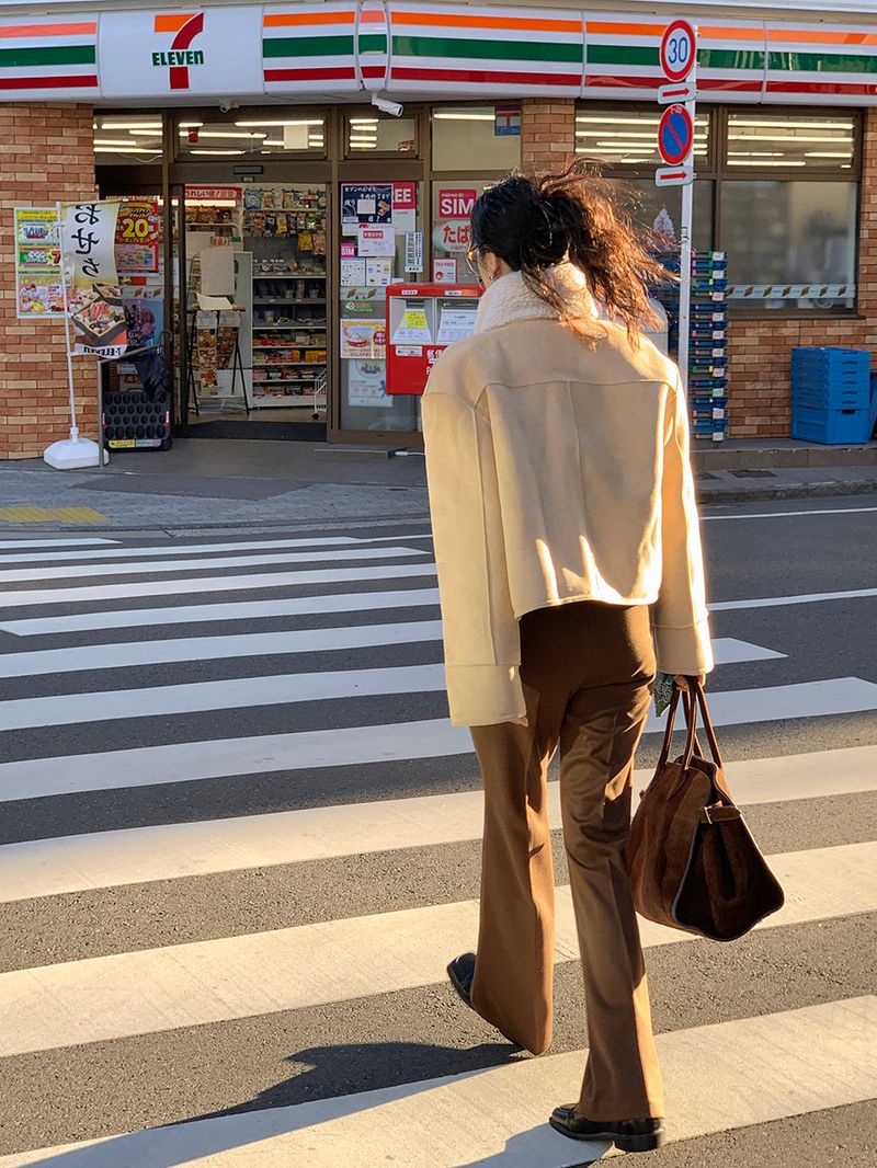 [MADE] [Wool Napping] Winter Warm Long Bootcut Slacks