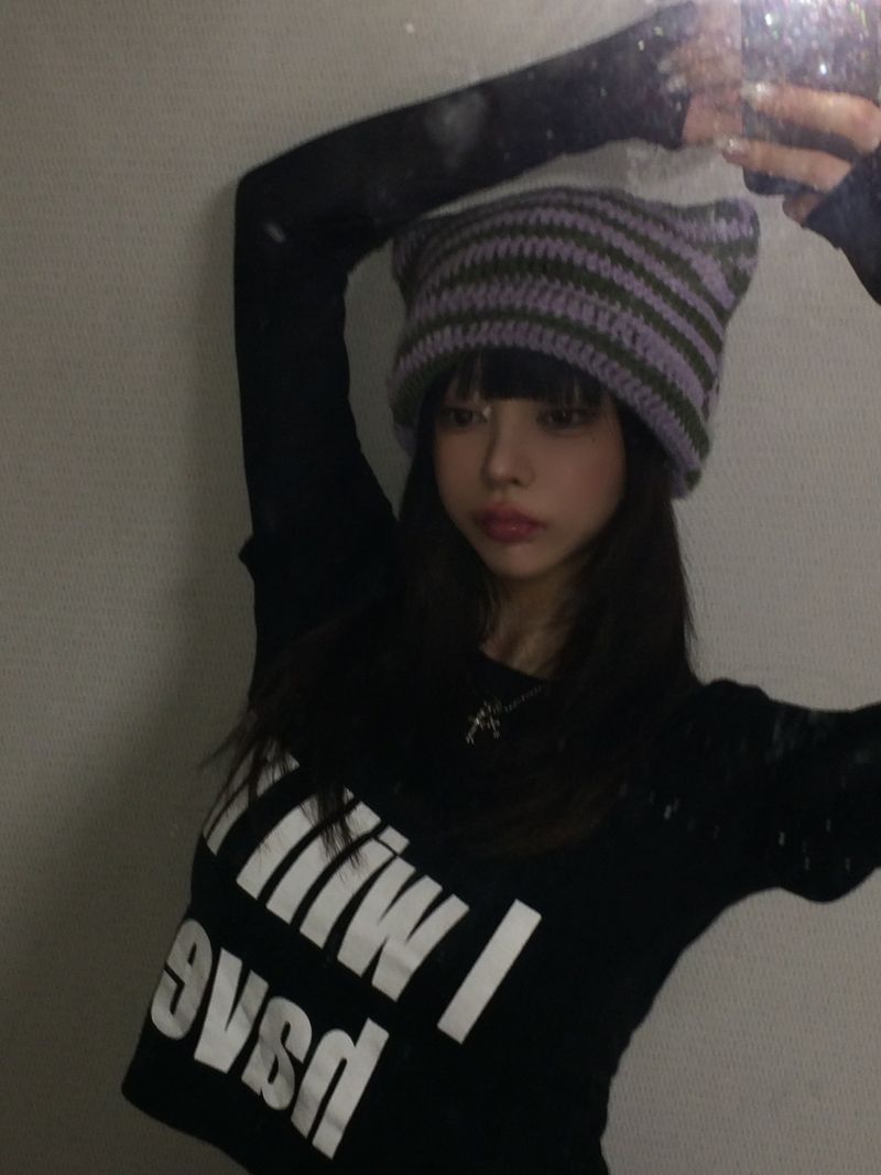 Bigsize cat beanie