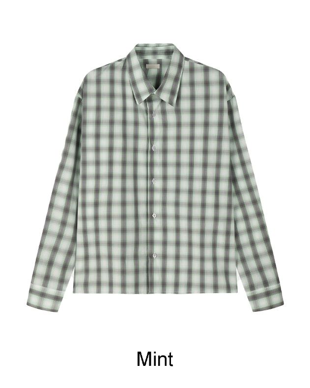 Ens Light Check Shirt