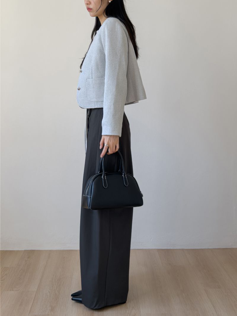 [Long Sleeve Version] Bebe Tweed Short Jacket