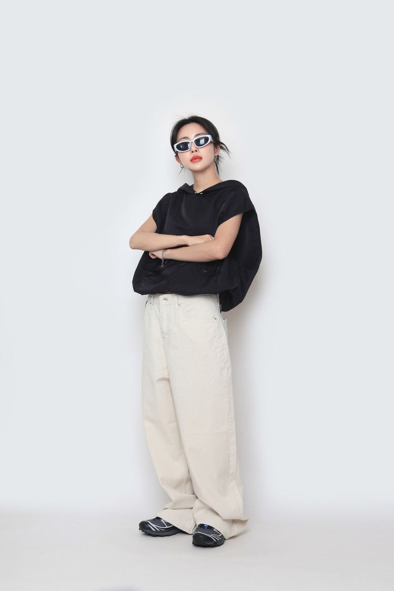 Bizo Snap Wide Pants