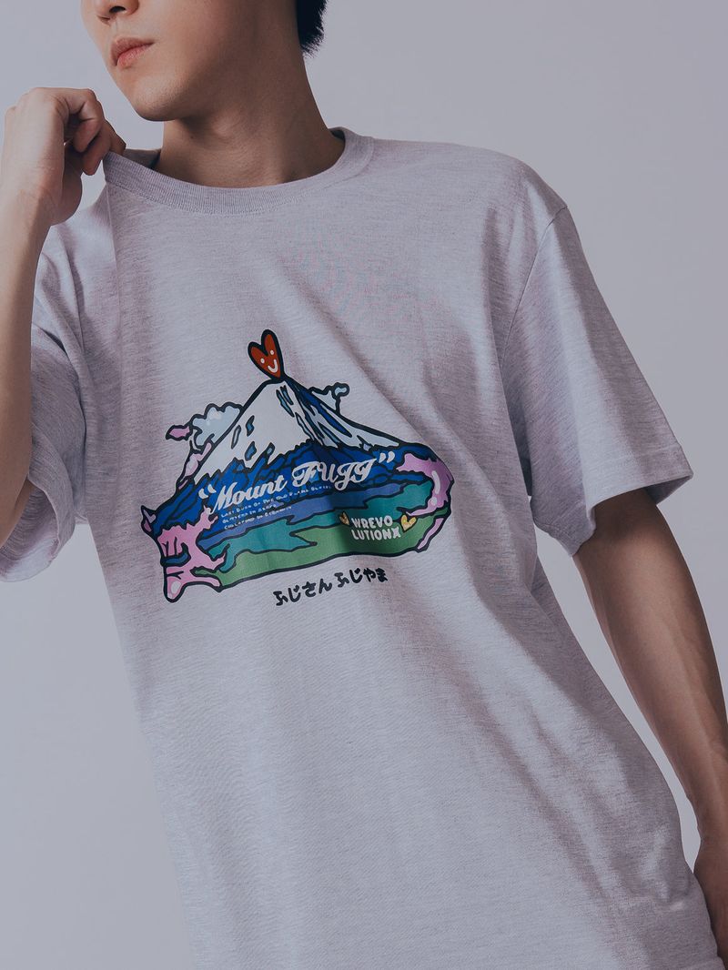 Mount. Fuji Graphic T-Shirt (Gray)