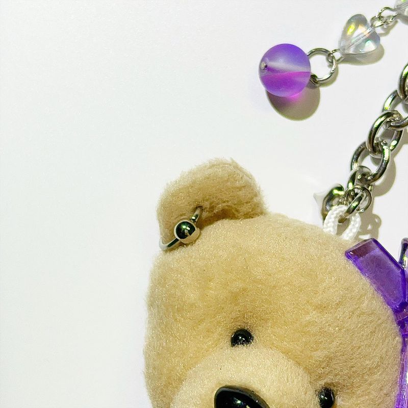 [Seventeen Jeonghan&Seungkwan] Picky bear keychain (2color)