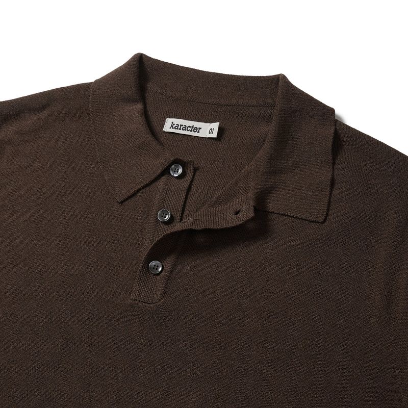 Sylvan polo shirt / Brown