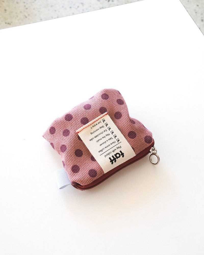 faff Pouch mini Dot Pink