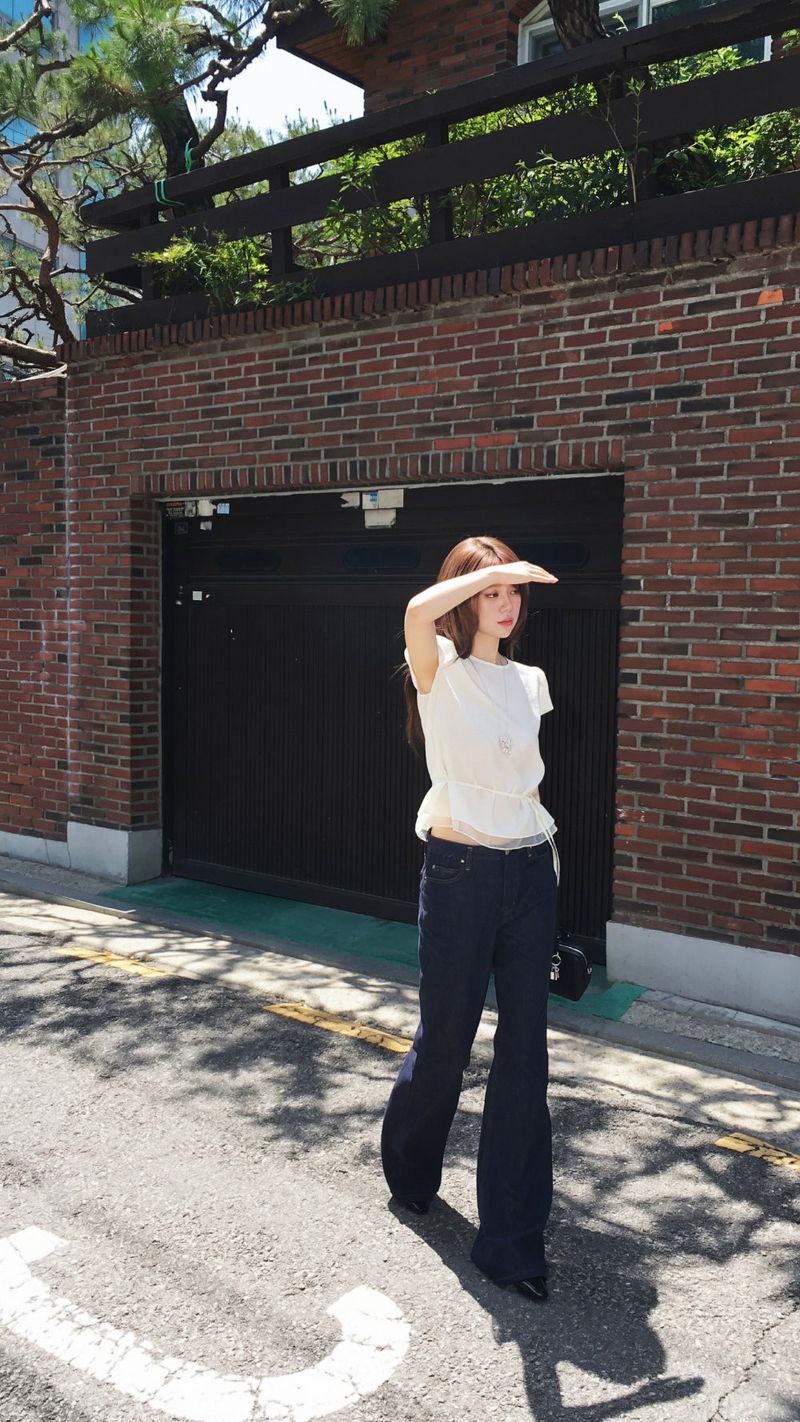 Stay blue bootcut denim