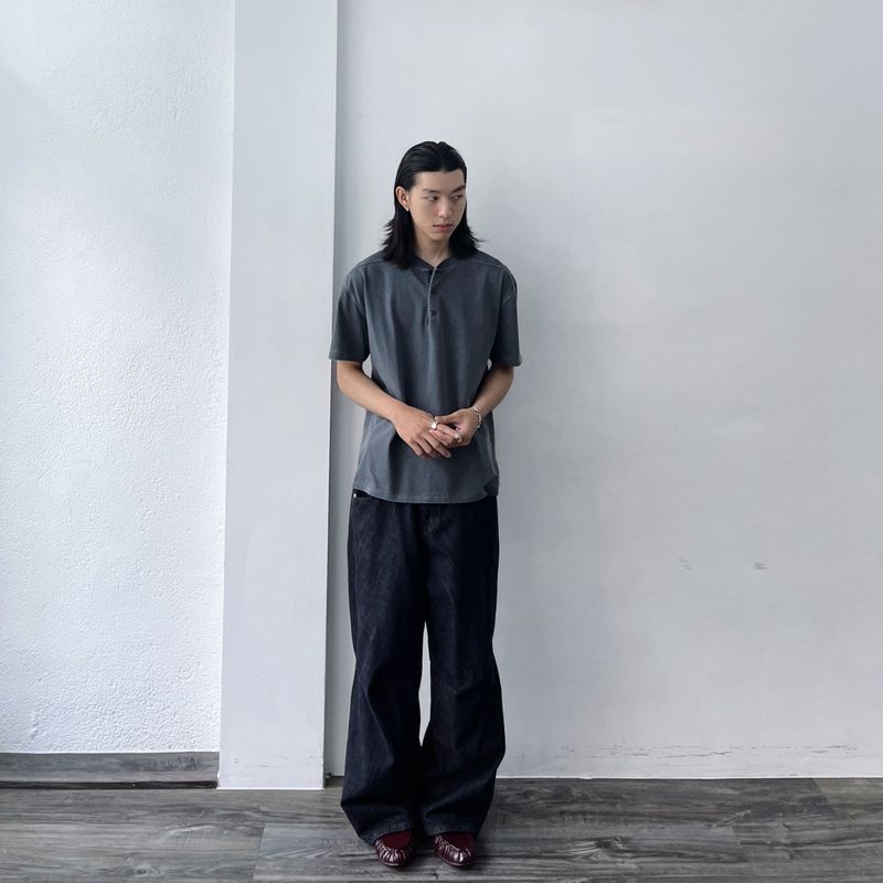 Dark Haze Henley Shirt