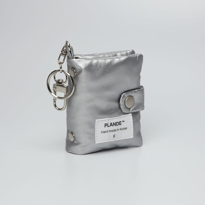 PLANDE（プランデ）の「ミニ3リングダイアリーキーホルダー - シルバー（トイ/キーホルダー）」
