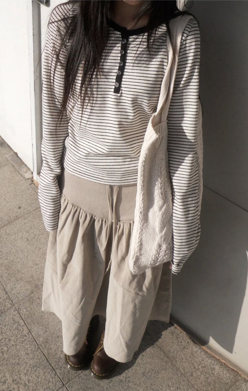 knit shoulder bag