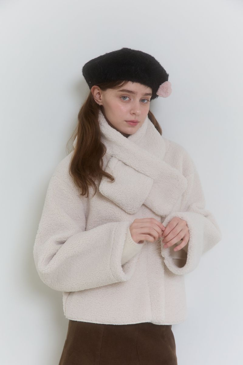 SOFT SNOWFLAKE BERET