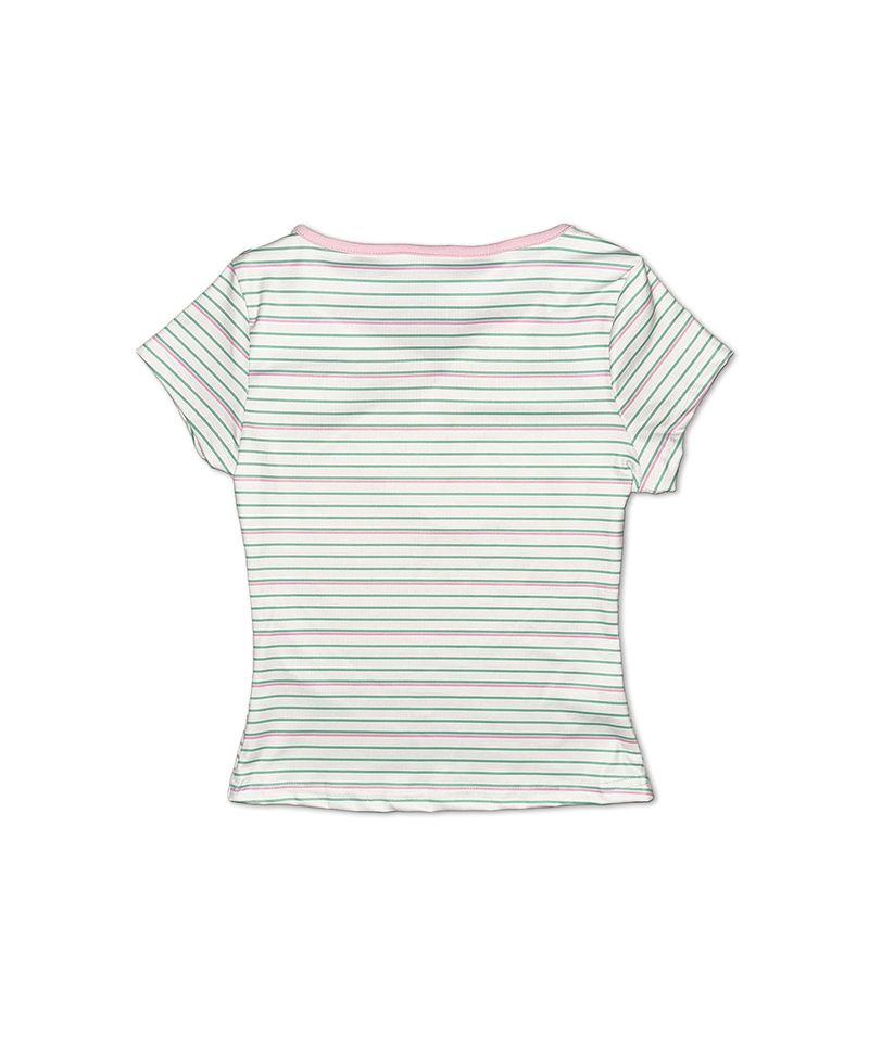 mint candy baby tee