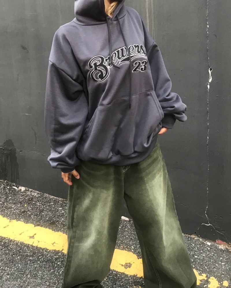 Oversized fit Brewers hoodie