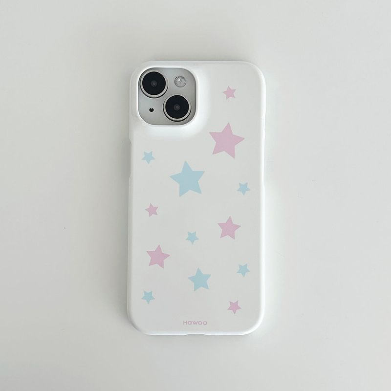 pastel star glossy hard case (mix)