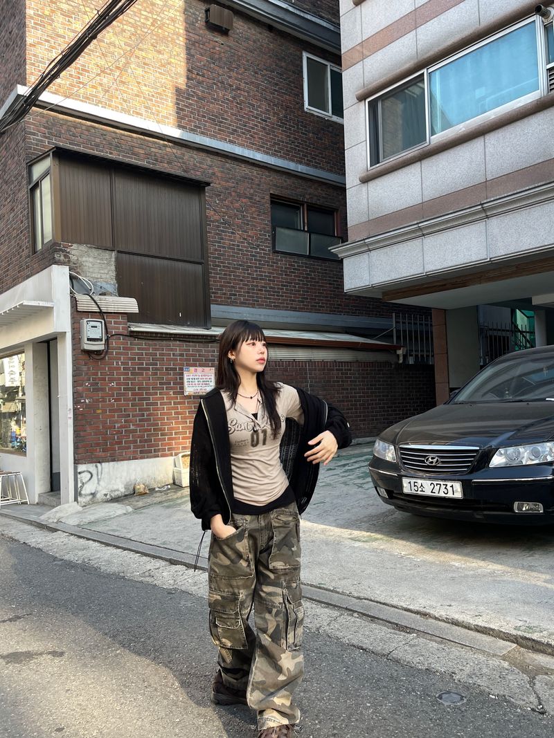 Vintage Camo Cargo Pants